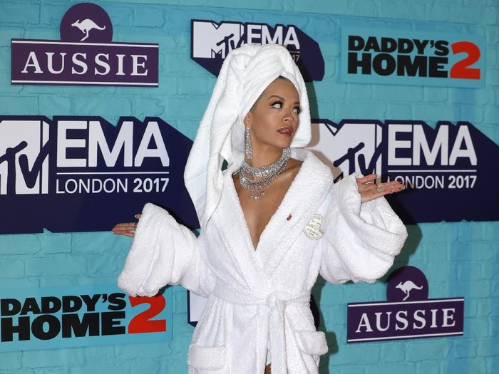 NEW YORK, NEW YORK - MAY 01: Rita Ora is seen in NoHo on May 01, 2023 in New York City. (Photo by Gotham/GC Images)