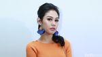 Sexy in Orange! Penampilan Vanesha Prescilla dengan Dress Ketat