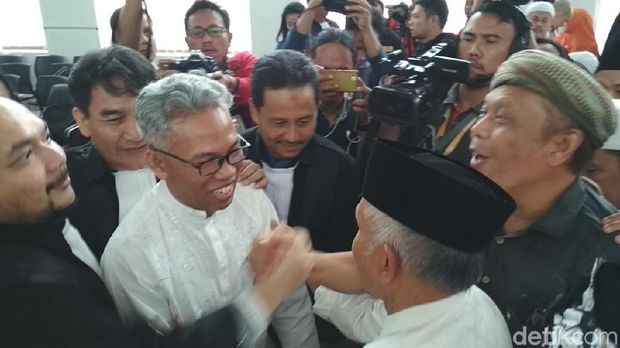  Buni Yani bersama Amien Rais, Selasa (14/11/2017)