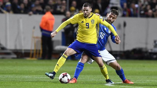 Timnas Swedia lolos ke Piala Dunia 2018 setelah menyingkirkan timnas Italia di playoff.