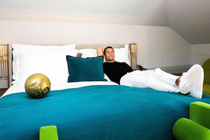 Mengintip Kamar Hotel Rp 10,5 Juta Cristiano Ronaldo