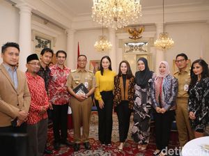 Datangi Balai Kota, Pemain Ayat-Ayat Cinta 2 Ingin Undang Anies-Sandi Nonton