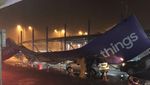 Ini Penampakan Bandara Banjarmasin Usai Diterjang Hujan Angin