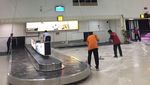 Ini Penampakan Bandara Banjarmasin Usai Diterjang Hujan Angin