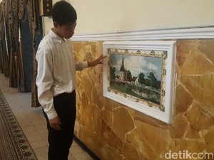 Hotel Ini Simpan Puluhan Lukisan Keramik Zaman Belanda