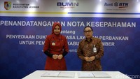 Kerja sama PT Bank Tabungan Negara (Persero) Tbk dengan Pemkab Jember di antaranya meliputi rencana pembangunan dan pembenahan Kampung Nelayan Puger sebagai salah satu upaya dalam mencapai target Program Satu Juta Rumah yang dicanangkan Presiden Joko Widodo.