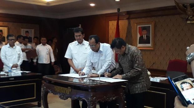 Kemenhub dan BP Batam bagi tugas kelola kawasan perdagangan dan pelabuhan bebas