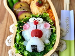 Bekal Tokoh Kartun Menggemaskan Ini Bikin Sayang Dimakan