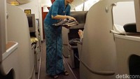 Penerbangan ke London ini hanya ada tiga kali dalam seminggu, yaitu Selasa, Kamis, dan Sabtu. (Erna/detikTravel)