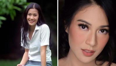 Foto: 8 Gaya Jadul Raisa Sampai Syahrini Saat Masih Dibangku Sekolah