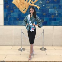 Kevin Lilliana saat mengenakan rancangan IKAT Indonesia by Didiet Maulana. (Foto: Instagram/Kevin Lilliana)