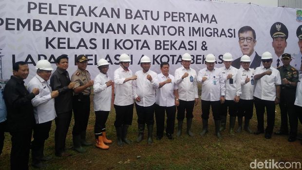 Pemkot Bekasi Bantu Kemenkumham Bangun Gedung Imigrasi dan Lapas