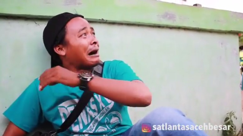 Foto: Instagram Satlantas Aceh Besar Foto: Instagram Satlantas Aceh Besar