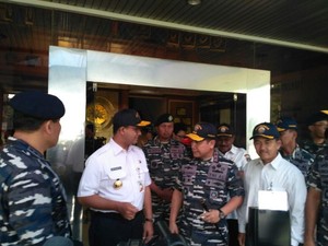 Kunjungi Markas Koarmabar, Anies Ingin Perkuat Kerja Sama Pemprov
