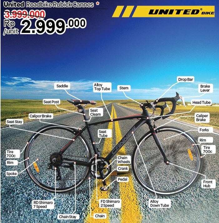 Diskon Sepeda hingga Rp 1 Juta di Transmart Carrefour