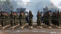Sebanyak 3.500 prajurit mengikuti acara tersebut.