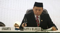 Sidang pembacaan putusan laporan dugaan pelanggaran administrasi oleh KPU dipimpin oleh Ketua Bawaslu Abhan.