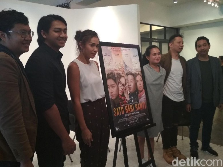 Pemain film Satu Hari Nanti. Foto: Hanif Hawari Pemain film Satu Hari Nanti. Foto: Hanif Hawari