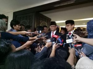 Anies Pidato Visi-Misi di Paripurna DPRD, Sandi: Alhamdulillah