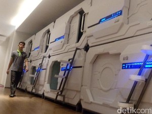 Hotel Kapsul Kekinian Hadir di Mojokerto