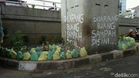 Pemerintah turun tangan. Sampah-sampah dibersihkan, lokasi itu dijadikan taman. Foto: Kanavino/detikcom