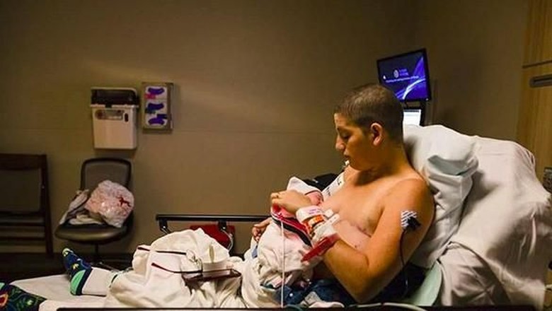 Maria Crider, ibu yang didiagnosis kanker payudara saat hamil (Foto: Instagram/ @bonniehusseybirthphotography) Maria Crider, ibu yang didiagnosis kanker payudara saat hamil (Foto: Instagram/ @bonniehusseybirthphotography)