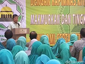Beri Sambutan di Rapimnas DMI, JK Singgung Peran Ibu