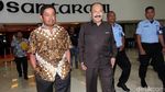 Kuasa Hukum Setya Novanto Sambangi DPR