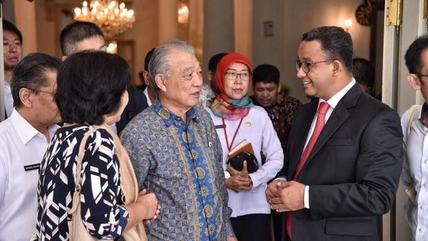 Anies Bertemu Nippon Foundation