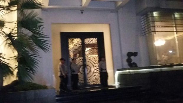 Kediaman Novanto di Jalan Wijaya, Jakarta Selatan.