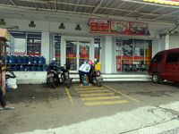 Tempat kejadian pemuda diserang sekelompok orang bertopeng di Kota Sukabumi.