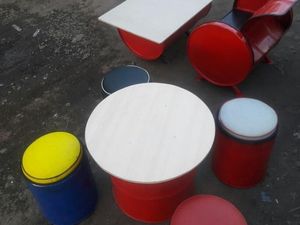 Mengubah Tong Bekas Jadi Berkelas
