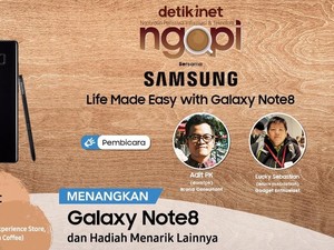Yuk, Ikut Ngopi Bareng Samsung Galaxy Note8 Malam Ini