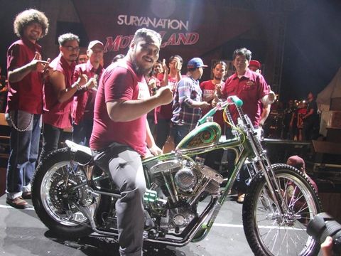 Motor Modifikasi Indonesia Berkompetisi di Verona Italia