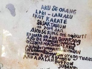 Raih Emas di Belgia, Bocah dari Siak Tulis Cita-citanya di Batu