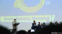 Dalam pidatonya, JK berpesan kader partai ikut menjaga semangat integritas, persatuan, dan NKRI.