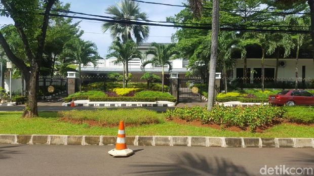 Tak ada aktivitas di sekitar rumah dinas Novanto