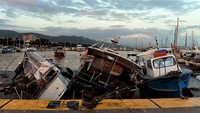 PM Tsipras juga memerintahkan penanggulangan bencana dengan segera dan secara menyeluruh. Foto: AFP PHOTO/VALERIE GACHE