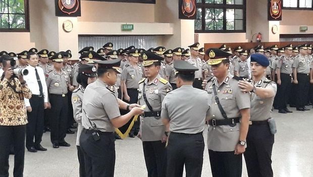 Foto: Komjen Putut menggantikan Komjen Dwi Priyatno yang memasuki masa pensiun.