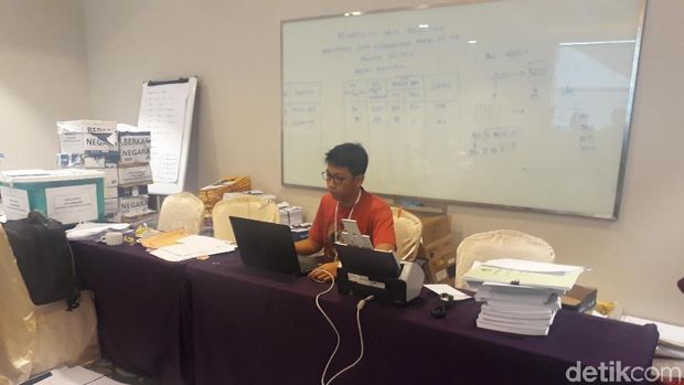 Proses pemeriksaan dokumen parpol untuk Pemilu 2019