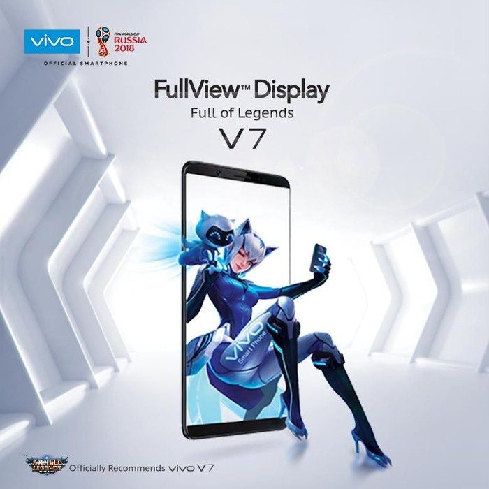 Smartphone Selfie Terbaru Vivo V7 Resmi Dirilis, Ini Keunggulannya