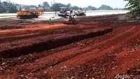 Untuk bagian pekerjaan dari mulai Antasari hingga jalan Manadala, perkembangannya sudah mencapai 70%.