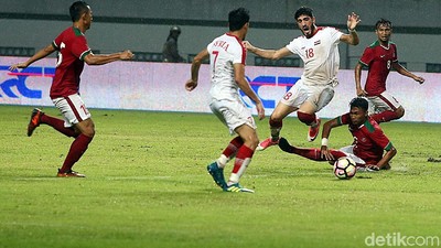 Timnas Indonesia U-23 Ditaklukan Suriah 2-3