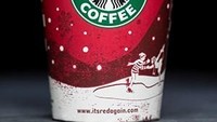 Sentuhan putih khas salju terlihat di Holiday Cups tahun 2007. Desain ini juga sekaligus memperingati 10 tahun Holiday Cups. Foto: Starbucks