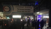 Begini suasana di rumah sakit tempat Novanto dirawat.