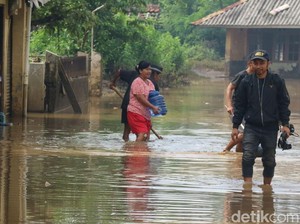 Banjir di Kabupaten Bandung Meluas