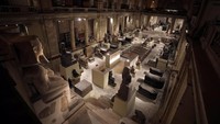 Suasana di bagian dalam Museum Mesir di Kairo, 15 November lalu. Mohamed Abd El Ghany/Reuters.