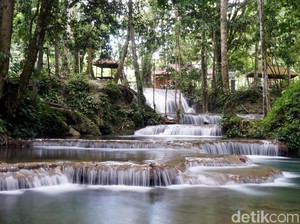 Air Terjun Salodik yang Fotogenik