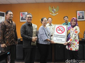 Baru Seperlima Pemda yang Miliki Regulasi Kawasan Tanpa Rokok