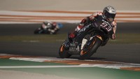 Marquez sempat juga menguji mesin Honda untuk tahun depan. Hasilnya dinilai cukup memuaskan. (Mirco Lazzari gp/Getty Images)